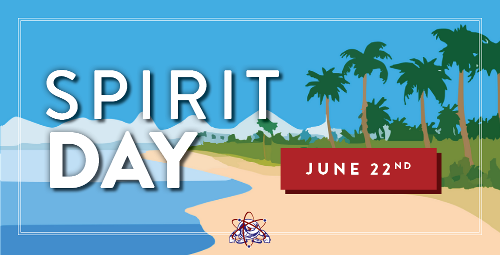 Syracuse Academy of Science and Citizenship elementary school Atoms have an opportunity to wear their tropical attire on 6/22 for their Spirit Day theme of Tropical Day.