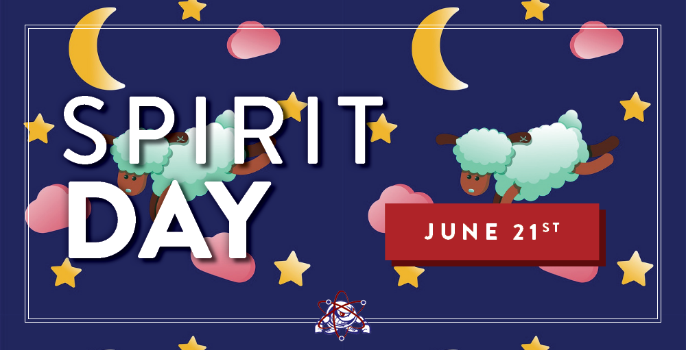 Syracuse Academy of Science and Citizenship elementary school Atoms have an opportunity to wear their pajamas to school on 6/21 for their Spirit Day theme of Pajama Day.