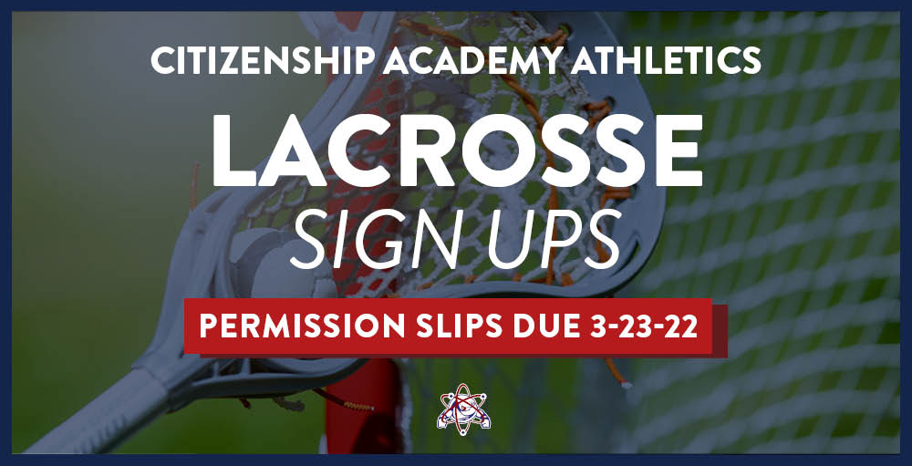 Syracuse Academy of Science and Citizenship elementary school kicks-off the spring sports season with its new lacrosse program. Permission slips are due 3/23/22.