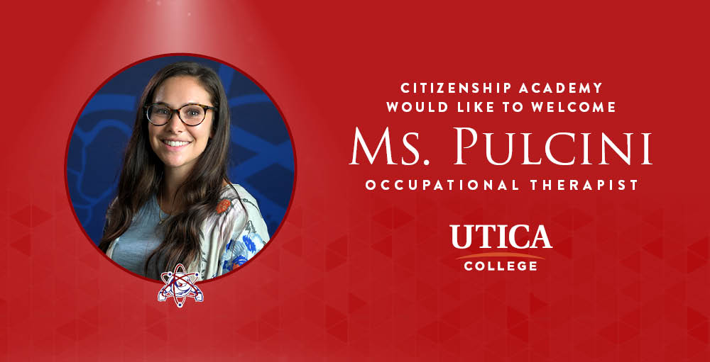 Syracuse Academy of Science and Citizenship elementary school welcomes its new Occupational Therapist, Ms. Pulcini, who will be working with the students throughout the school year.