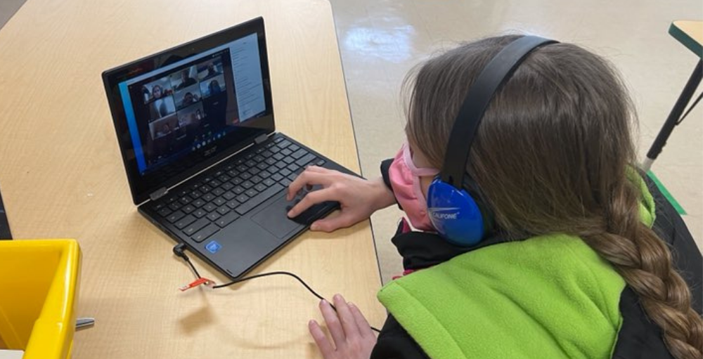 Syracuse Academy of Science and Citizenship elementary school welcomed virtual guest speaker Elijah Rudisell for its 28 Speakers in 28 Days project.