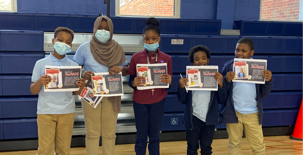 Syracuse Academy of Science and Citizenship elementary school recognized its students for their outstanding work, leadership, academic achievements, and monthly character traits during the February Students of the Month Ceremony.
