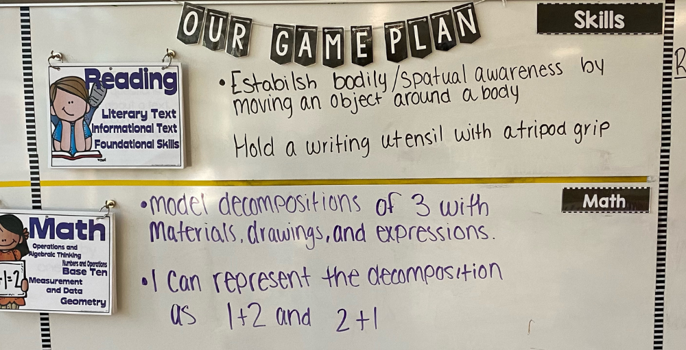 At Syracuse Academy of Science and Citizenship elementary school learning targets and daily objectives are important and can be found in the classrooms. 