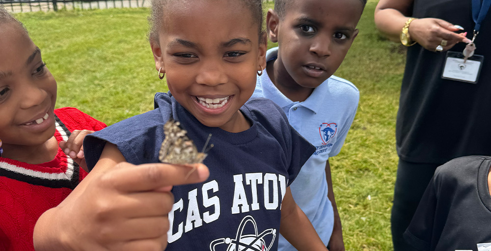 Citizenship & Science Academy of Syracuse 1B Scholars Explore the Butterfly Lifecycle